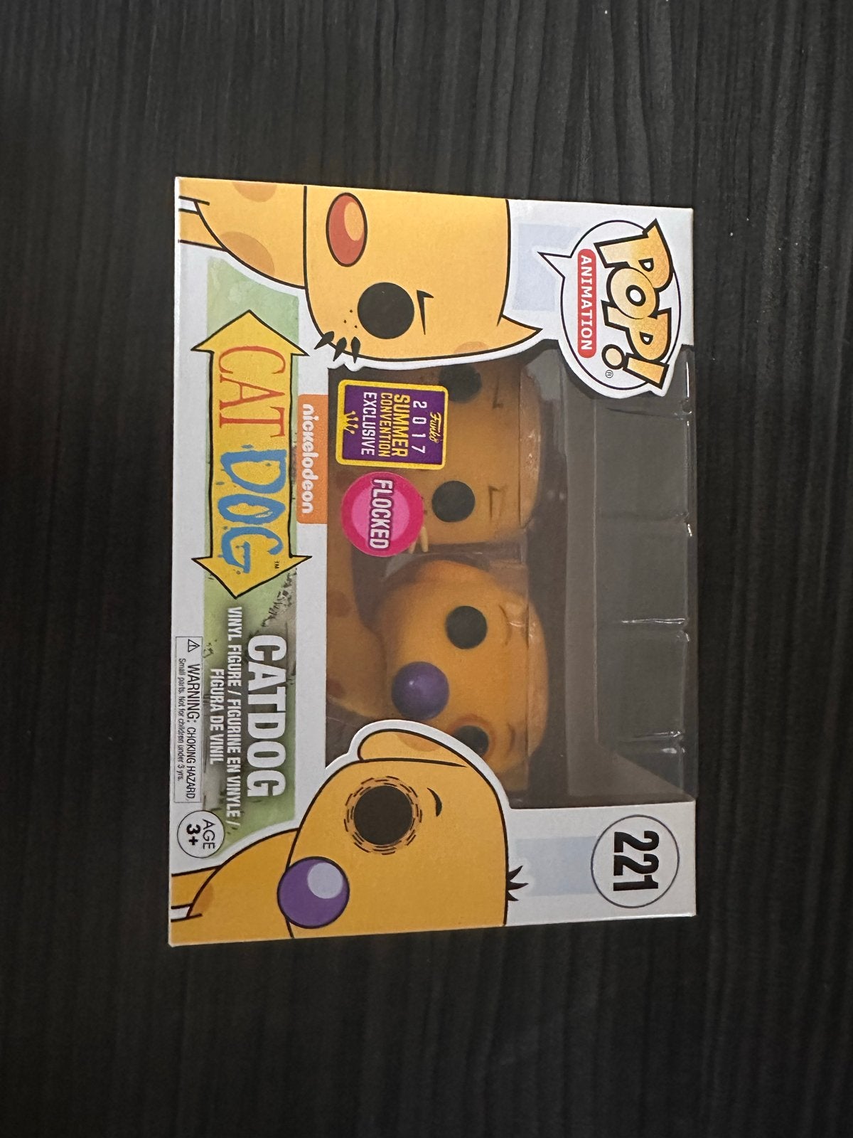 Funko Pop! CatDog Flocked 2017 Summer Convention Exclusief, Verzamelen, Ophalen of Verzenden, Zo goed als nieuw