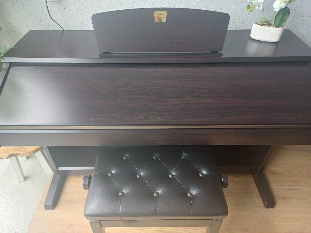 Yamaha Clavinova CVP-401 – Absolute Nieuwstaat!, Bruin, ., Ophalen of Verzenden, Zo goed als nieuw