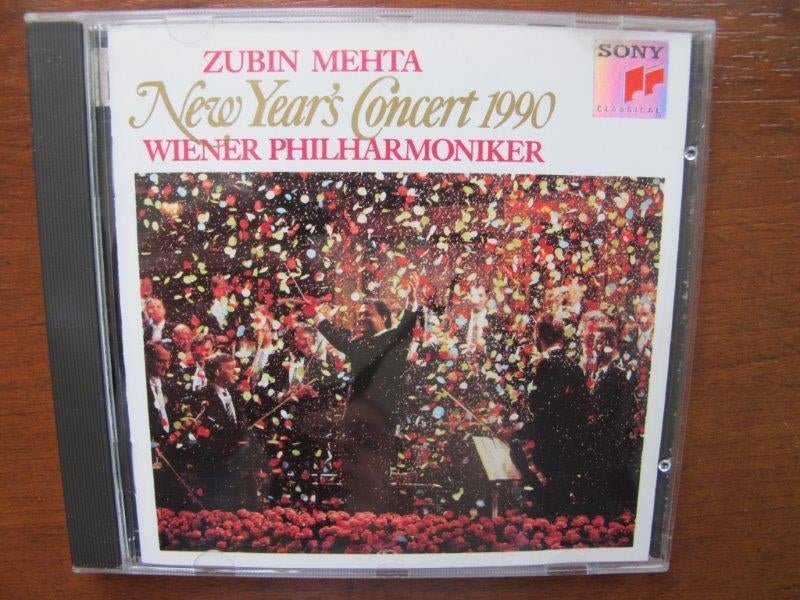 Cd: Nieuwjaarsconcert 1990, Wiener Philharmoniker, Mehta, Ophalen of Verzenden, Classicisme, Zo goed als nieuw, Kamermuziek