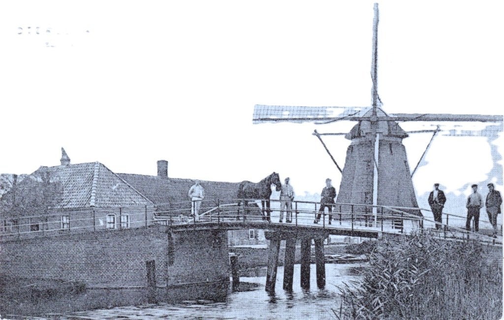 OTERLEEK GEZICHT op de MEELMOLEN, Ophalen of Verzenden, Voor 1920, Noord-Brabant