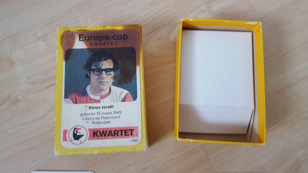 Feyenoord Europacup kwartet, Ophalen, Gebruikt, Feyenoord, Spelerskaart