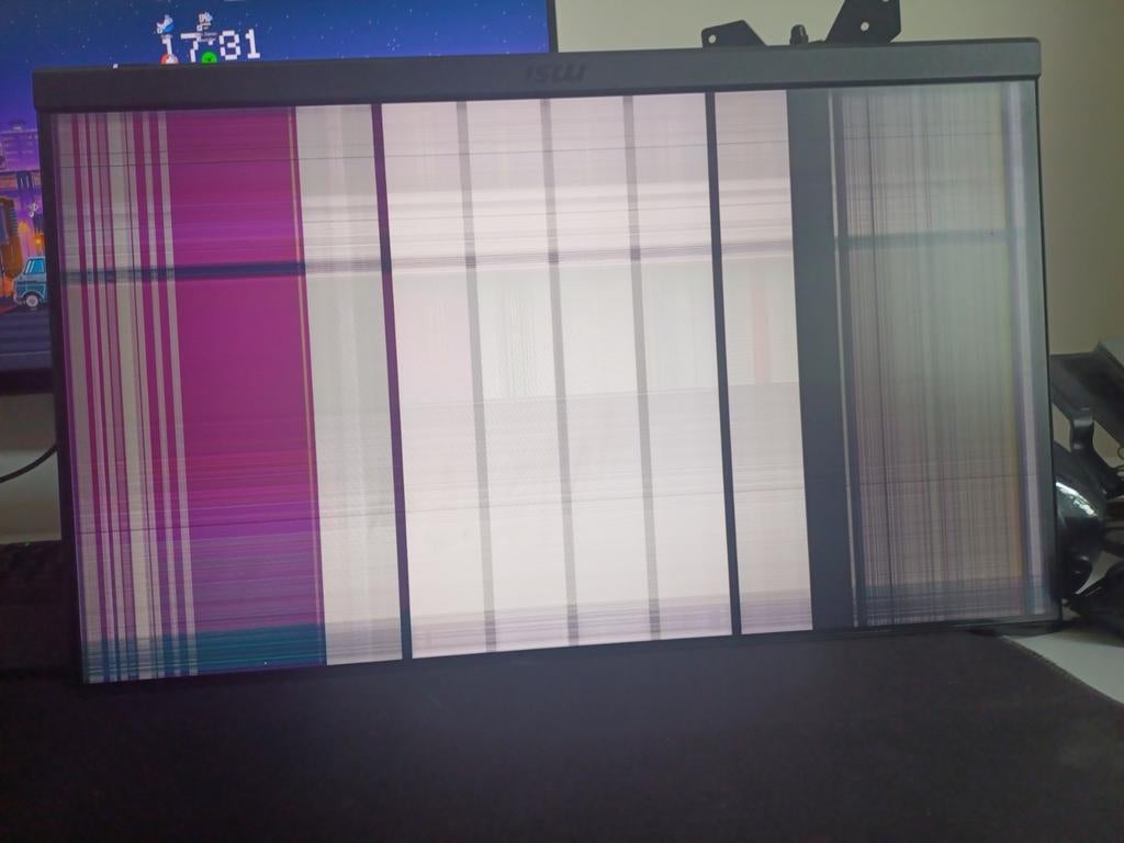 MSI Optix G241 24 inch monitor defect - Verticale strepen, Computers en Software, Monitoren, Ophalen of Verzenden, Full HD, 101 t/m 150 Hz