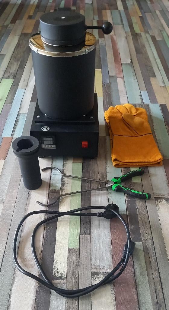 Smeltoven 2 kilo nieuw edelsmid, Ophalen of Verzenden, Nieuw