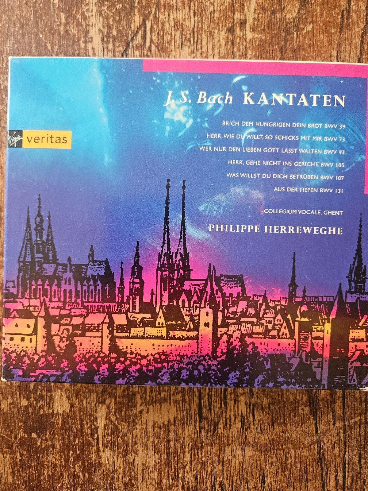 J.S. Bach Kantaten - Collegium Vocale, Herreweghe (CD), Gebruikt, Boxset, Ophalen of Verzenden, Barok
