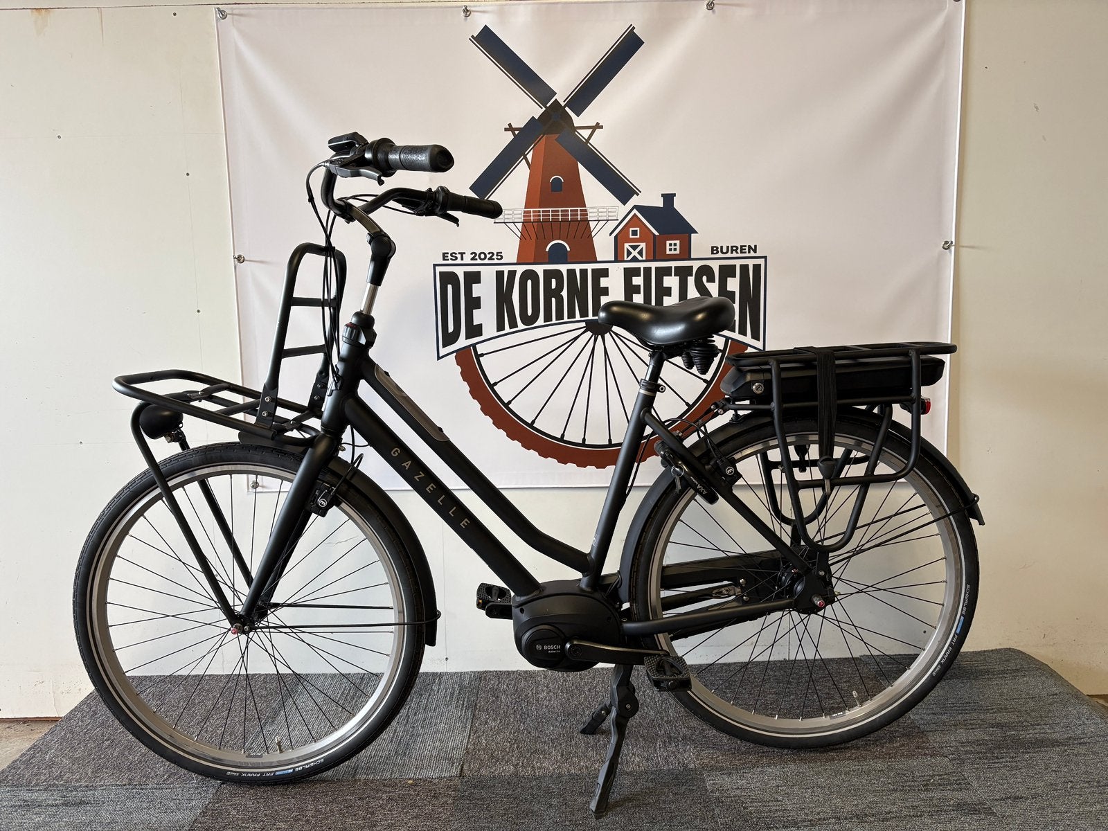 Gazelle Heavy Duty C7 met Bosch middenmotor, Ophalen, Zo goed als nieuw