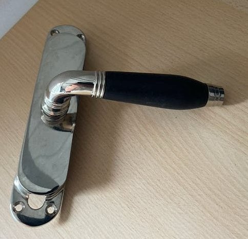 Formani Deurespagnolet Timeless KO 1934 Nikkel Zwart Ebbenho, Ophalen of Verzenden, Zo goed als nieuw