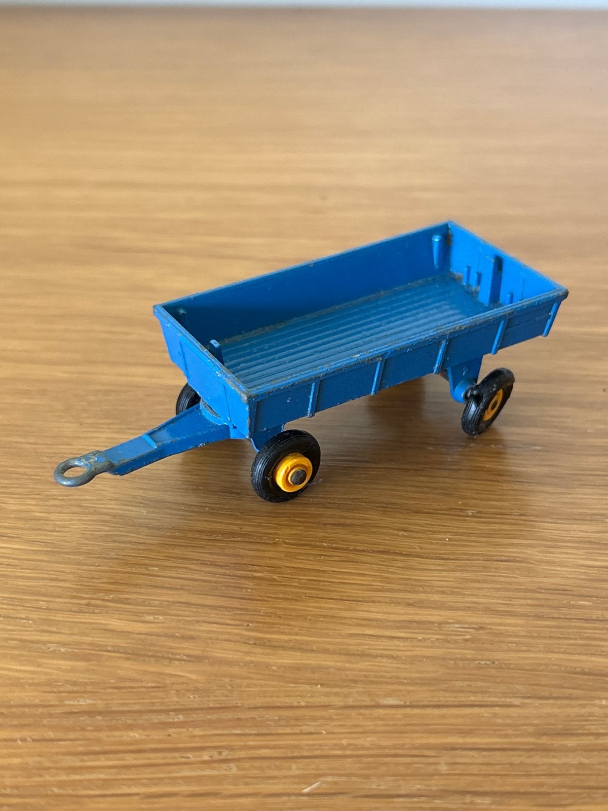Vintage Matchbox Lesney No. 40 Hooiwagen - Blauw, Ophalen of Verzenden, Gebruikt