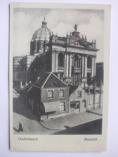 Q11 Oudenbosch - Basiliek, Verzenden, 1940 tot 1960, Gelopen, Noord-Brabant