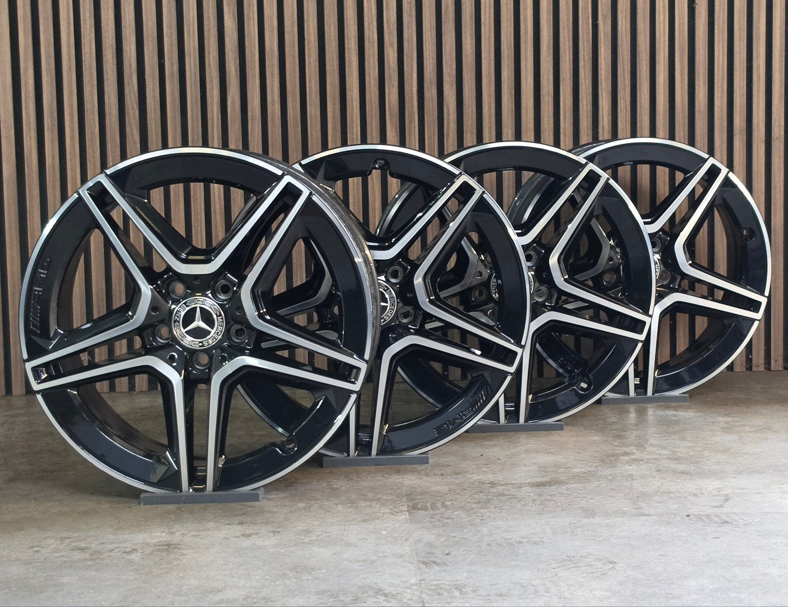 Nette 18" Orig Mercedes W205 AMG Velgen 5X112 Vito E klasse, Auto-onderdelen, Banden en Velgen, 18 inch, Velg(en), Mercedes, Personenwagen
