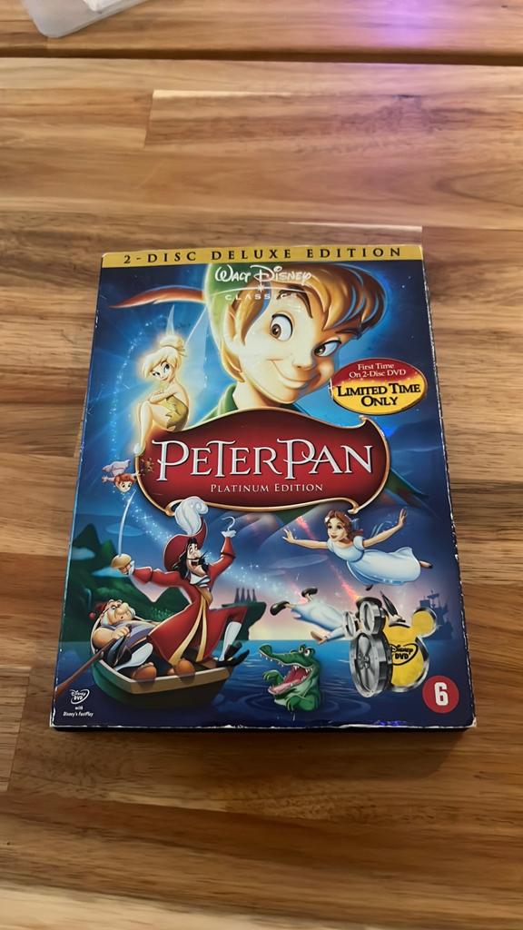 Peterpan dvd, Ophalen of Verzenden, Zo goed als nieuw