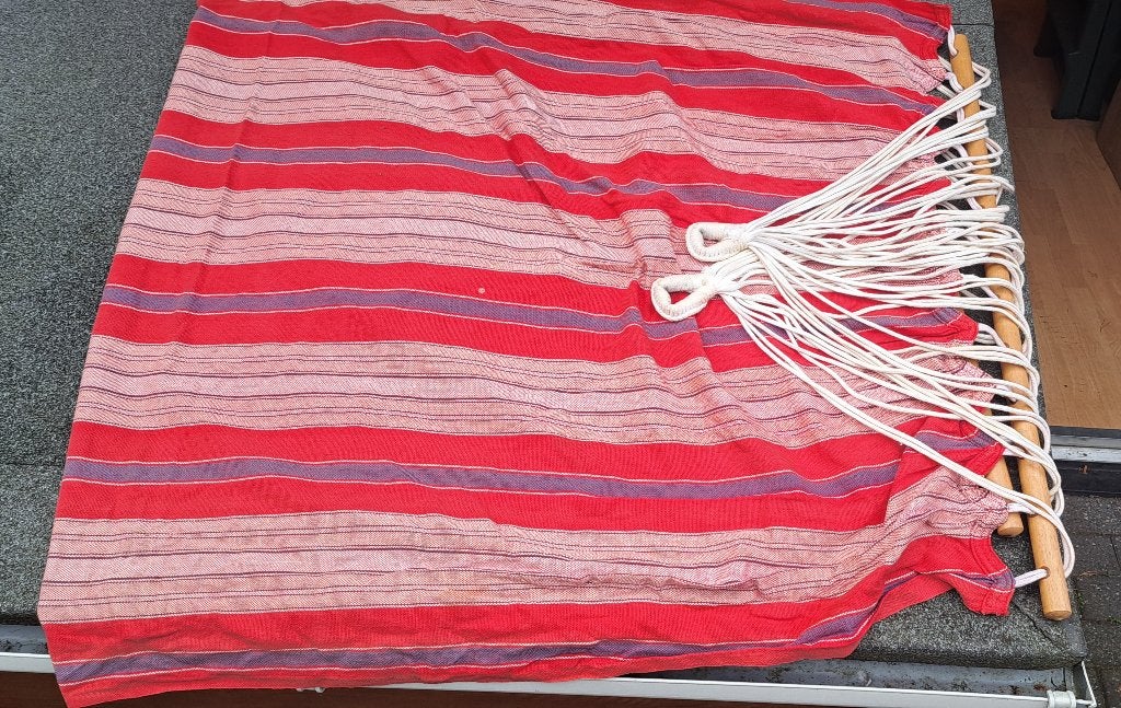 Hangmat, Tuin en Terras, Hangmatten, Gebruikt, Opvouwbaar, Ophalen of Verzenden, Eenpersoons