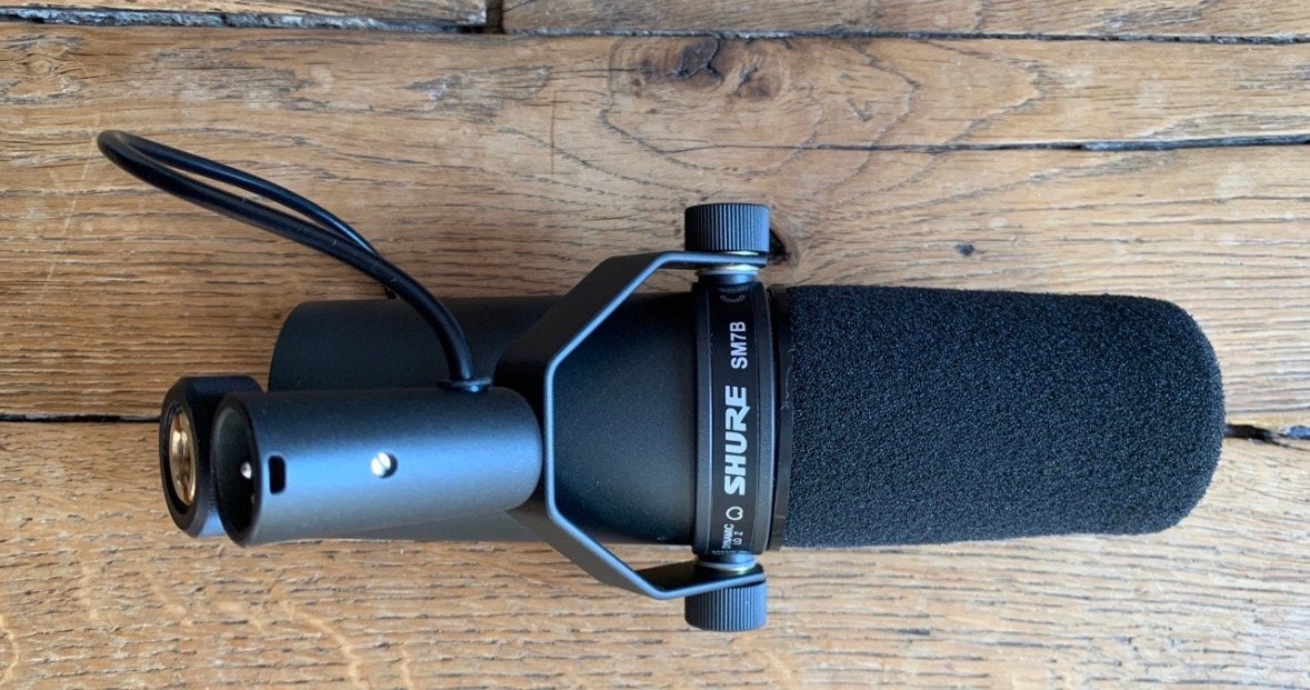 Shure SM7B Studiomicrofoon, Muziek en Instrumenten, Ophalen of Verzenden, Zo goed als nieuw, Studiomicrofoon