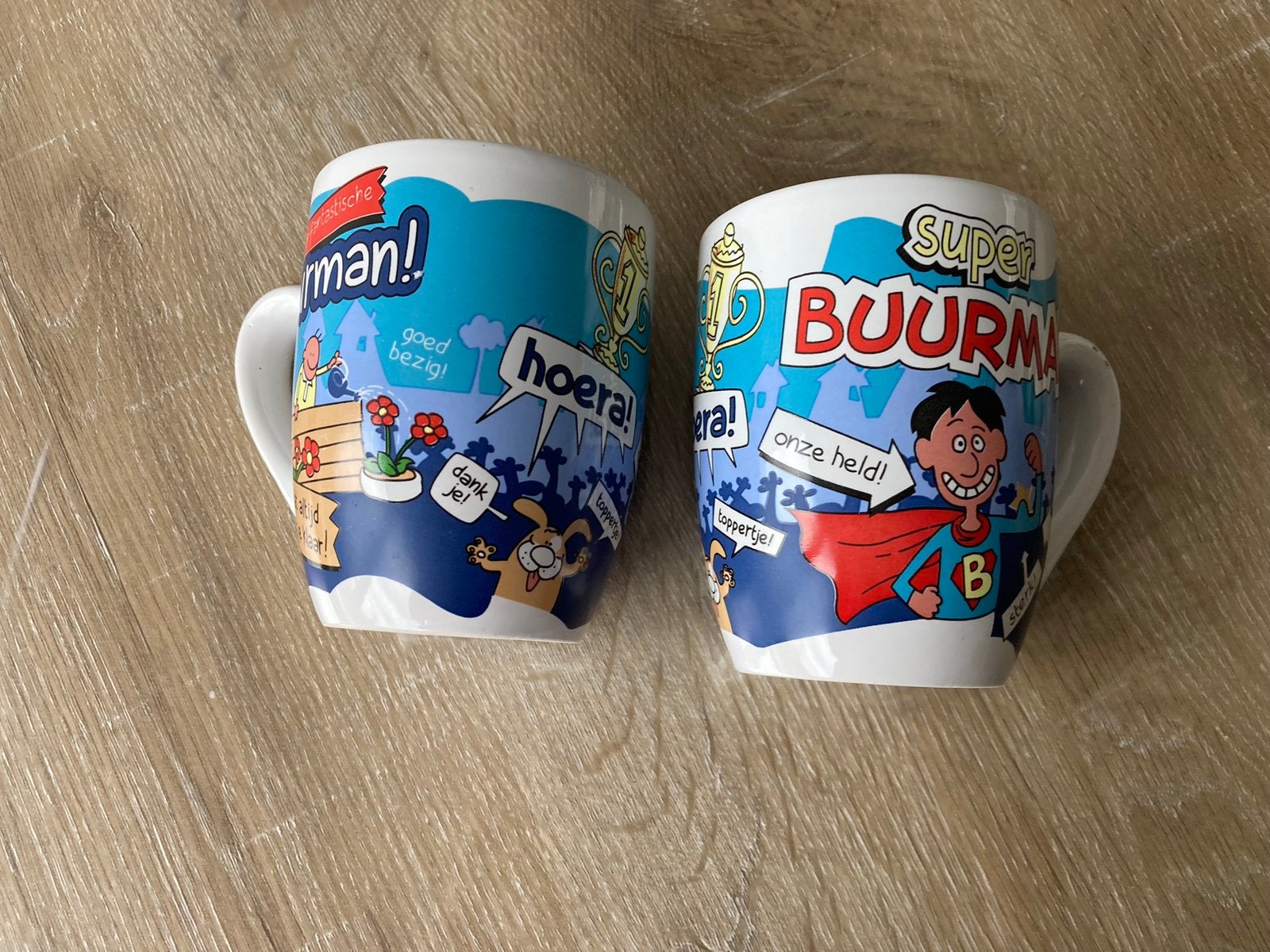 Mok Super buurman (ophalen/verzenden), Overige materialen, Ophalen of Verzenden, Zo goed als nieuw, Overige stijlen