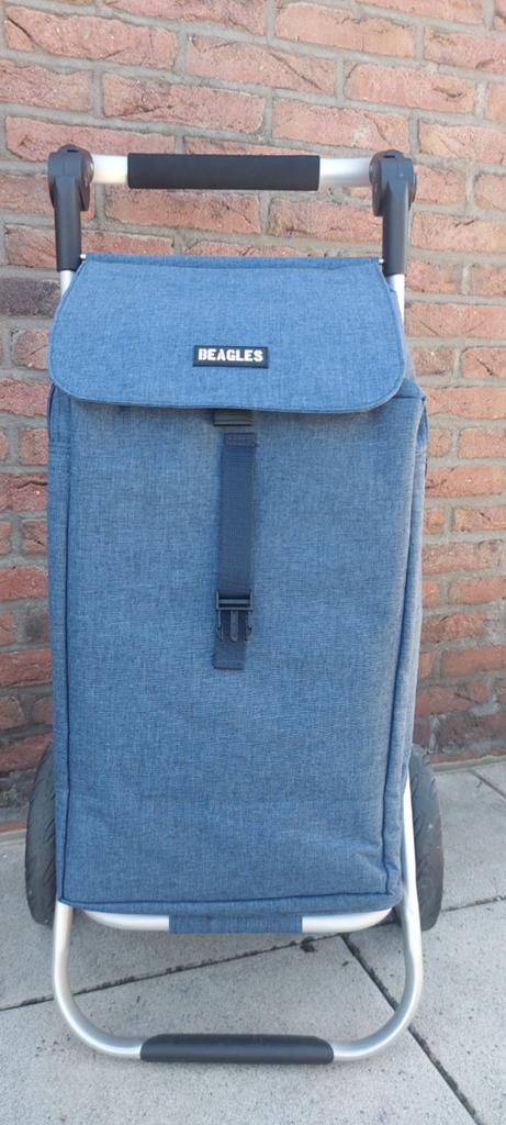 Beagles boodschappentrolley, trolley, blauw / jeans blauw, Ophalen, Zo goed als nieuw, Blauw, Overige merken