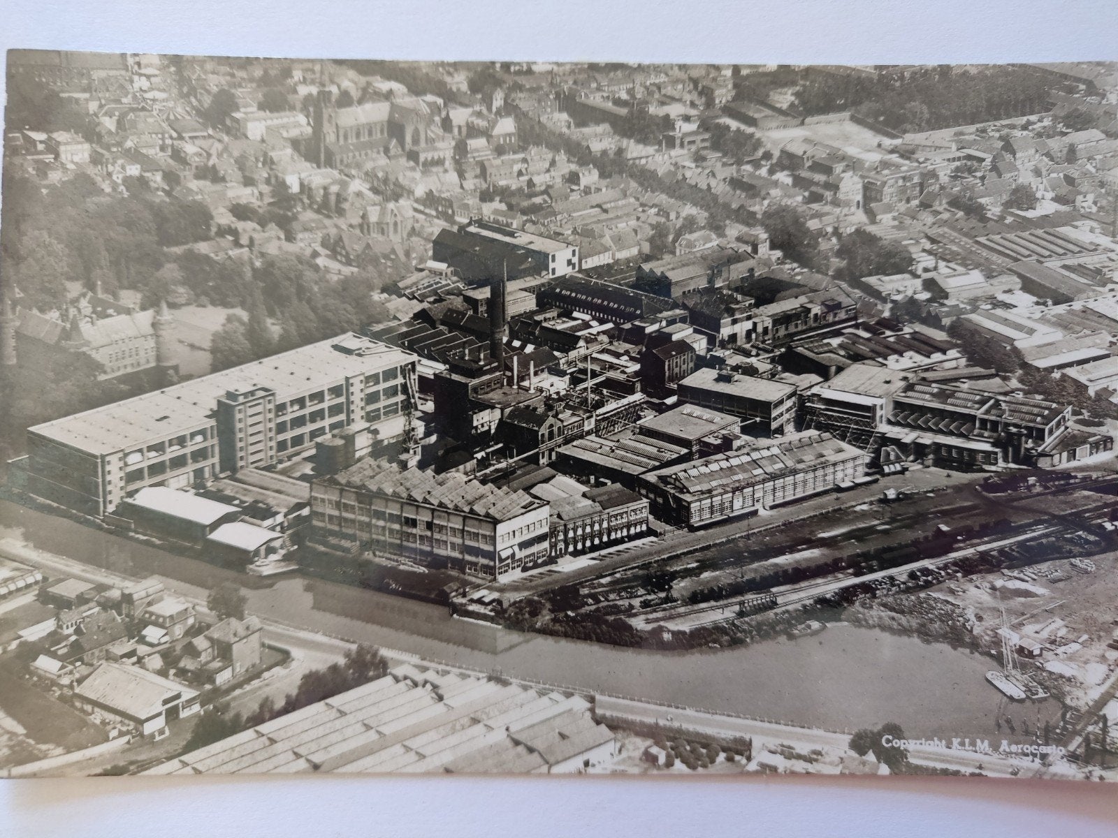 c2267 fotokaart klm, Ophalen of Verzenden, 1920 tot 1940