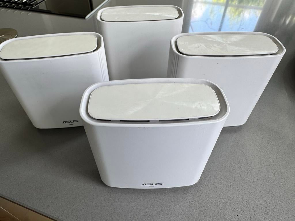 ASUS ZenWiFi AC3000 draadloos wifi systeem (4 stuks), Ophalen of Verzenden, Gebruikt, Router