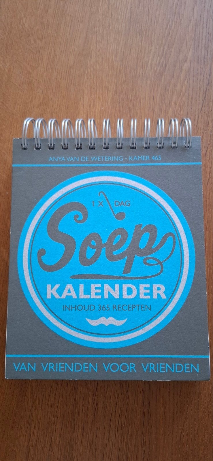 A. van der Wetering - Soepkalender, Ophalen, Zo goed als nieuw, A. van der Wetering