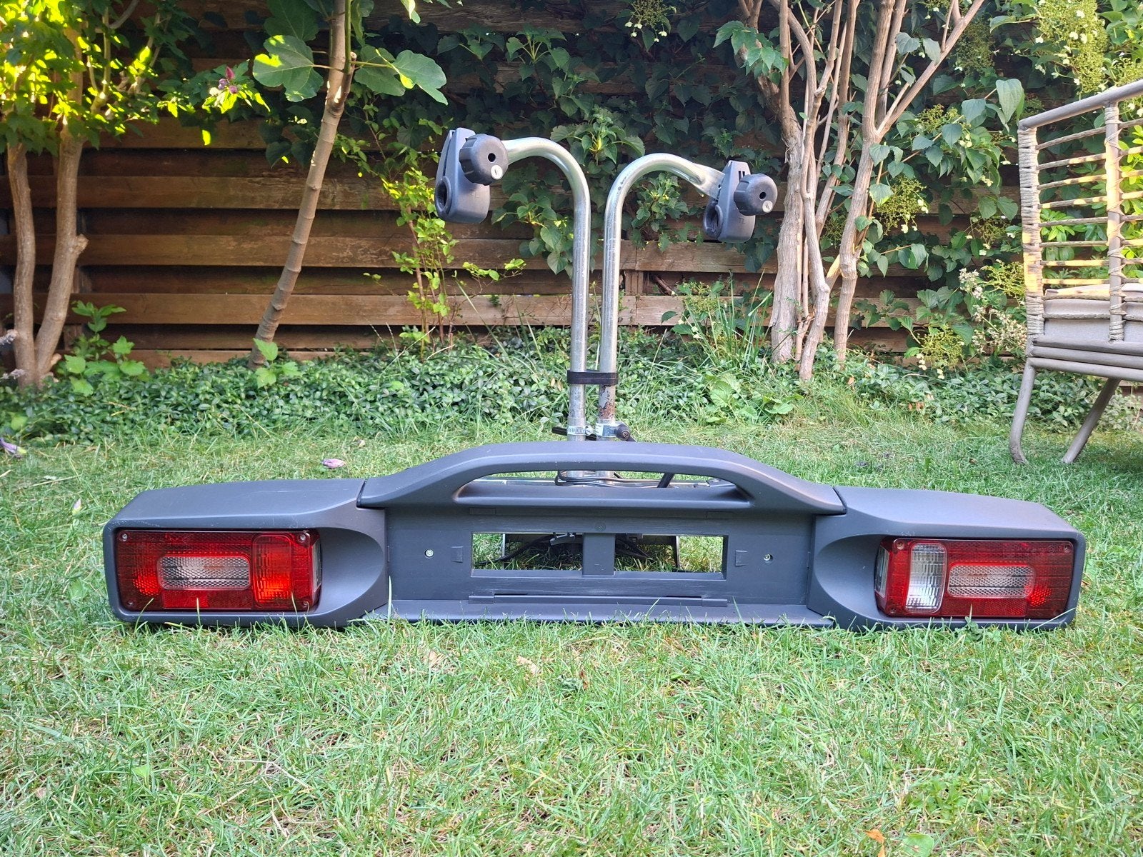 Twinny Load Swing FFk fietsendrager (13-polig), Ophalen, Gebruikt, 2 fietsen, Trekhaakdrager