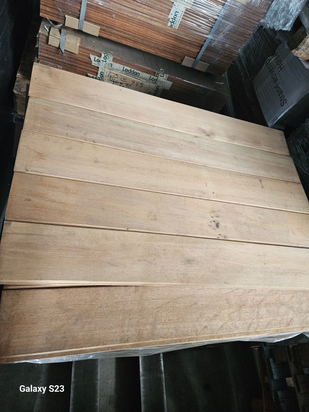 Grote partijen  /hardhouten pl/ bamboe pl voor paardenboxen., Minder dan 25 mm, Nieuw, Ophalen of Verzenden, Plank