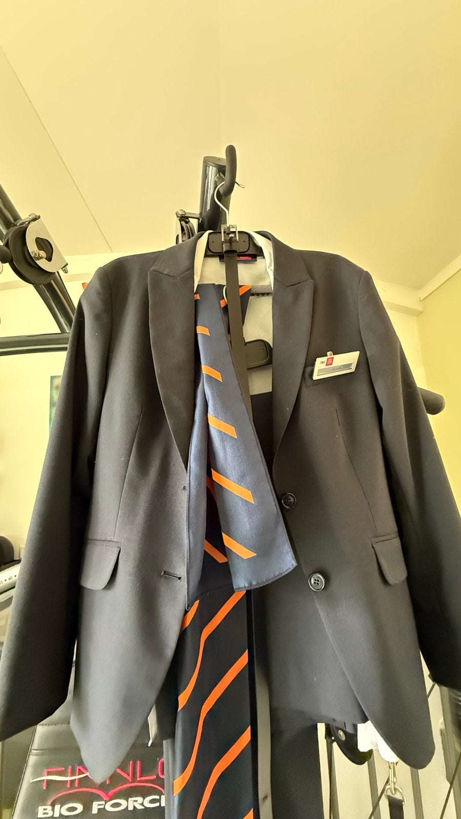 Complete Stewardess Uniform ROC Amsterdam Hoofddorp, Ophalen of Verzenden, Zo goed als nieuw, Maat 38/40 (M)