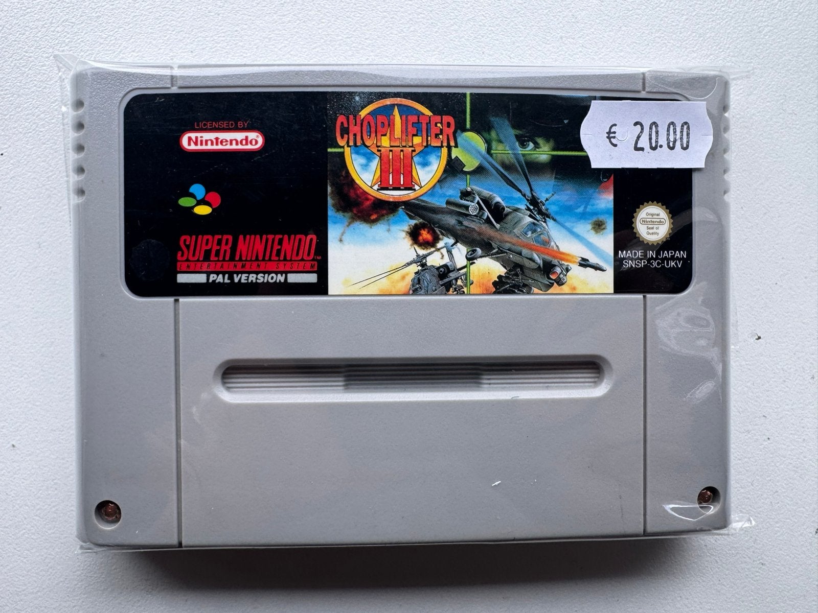 Choplifter III - Super Nintendo (SNES) PAL Version, Avontuur en Actie, Gebruikt, 1 speler, Ophalen of Verzenden