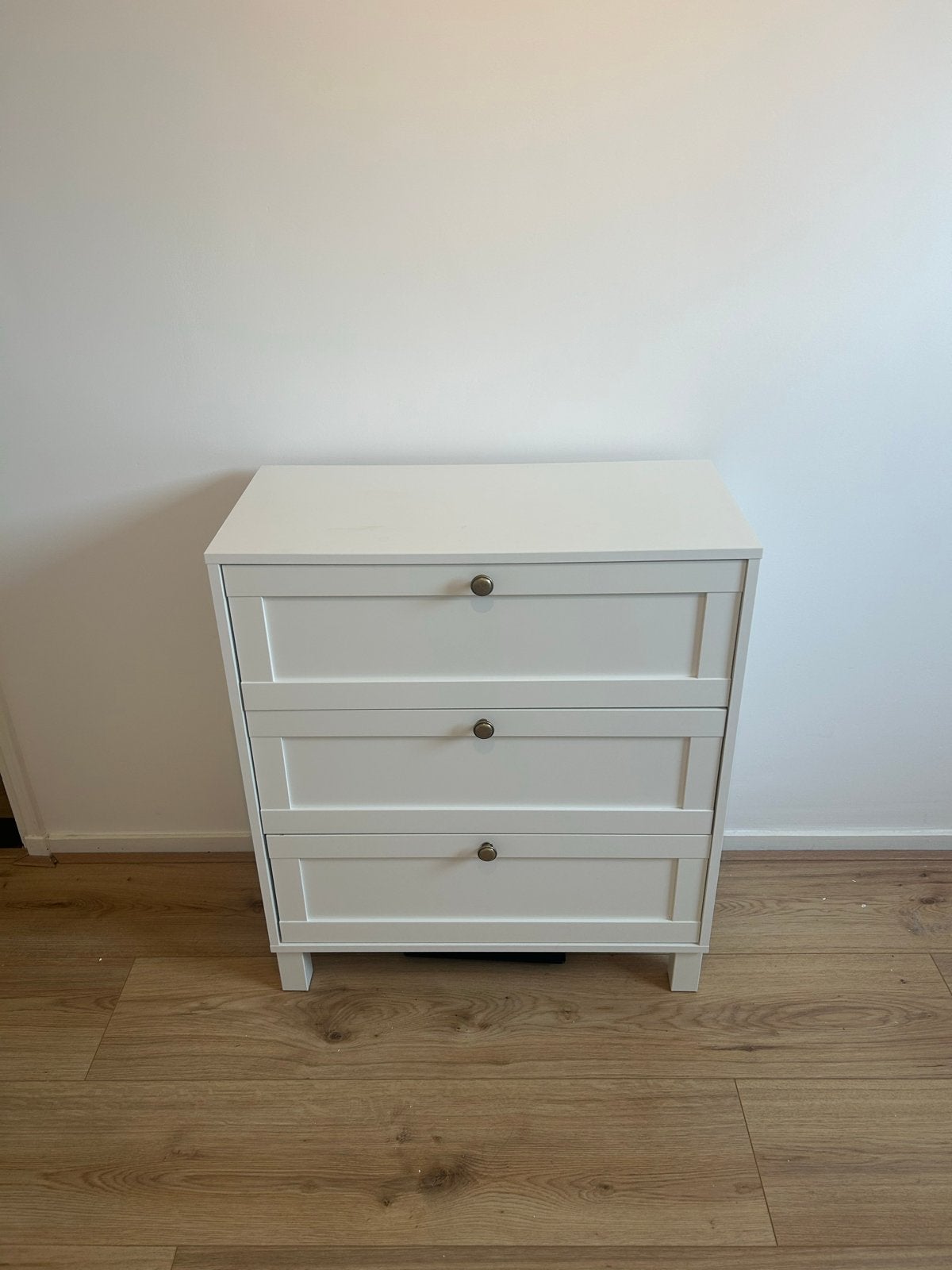 Witte ladekast Jysk - Zo goed als nieuw, Ophalen, Overige materialen, 50 tot 100 cm, Zo goed als nieuw