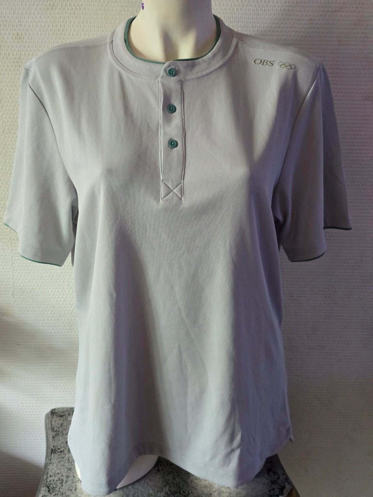Helly Hansen OBS Olympische Spelen T-shirt mint groen Maat L, Maat 52/54 (L), Helly Hansen, Ophalen of Verzenden, Zo goed als nieuw