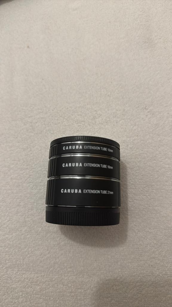 Caruba Autofocus Extension Tube Set Canon M - zo wat nieuw, Ophalen, Zo goed als nieuw, Toebehoren