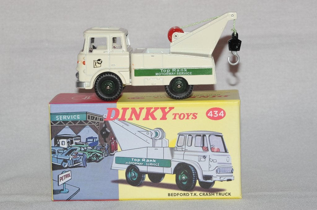 Dinky Toy Bedford T.K Crash Truck no434, Ophalen of Verzenden, Zo goed als nieuw, Bus of Vrachtwagen, Dinky Toys
