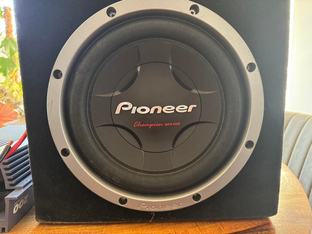 Pioneer Subwoofer TS-W307D2, Ophalen, Gebruikt