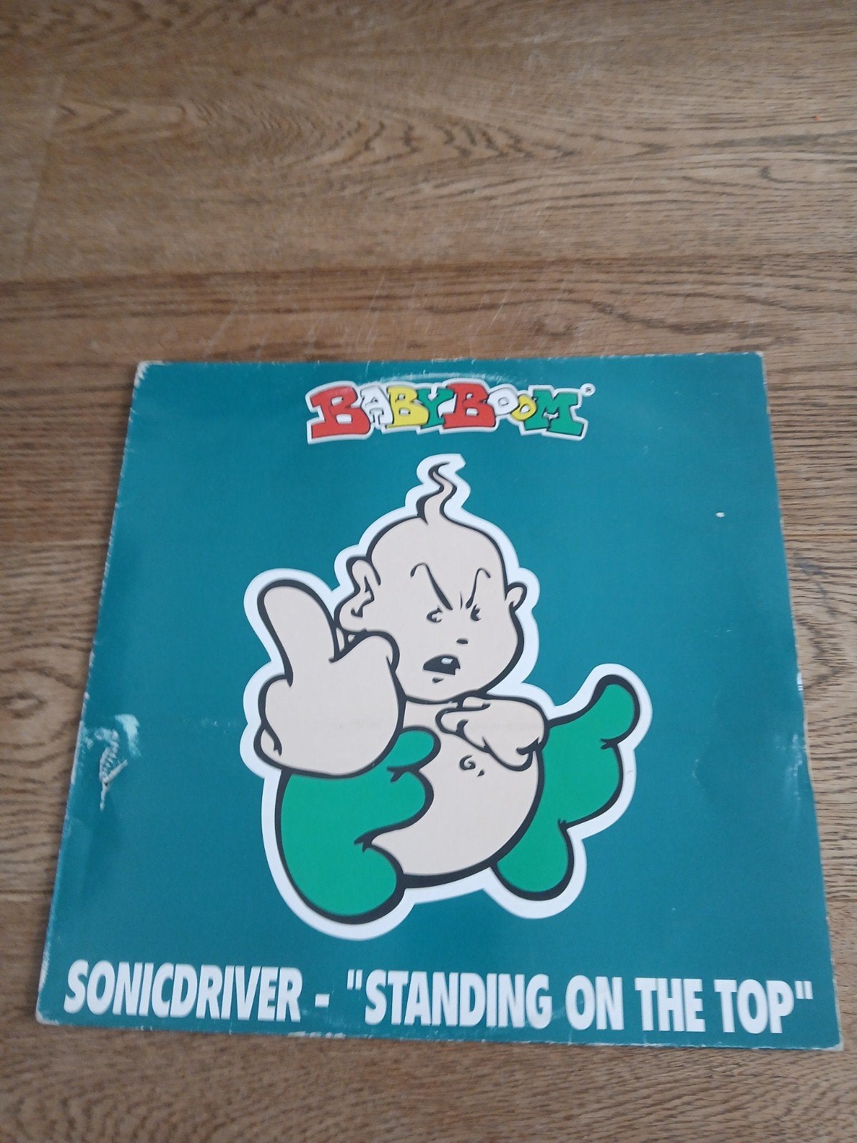 Sonicdriver - Standing on the Top (Babyboom Records), Cd's en Dvd's, Vinyl | Dance en House, Ophalen of Verzenden, Gebruikt, 12 inch