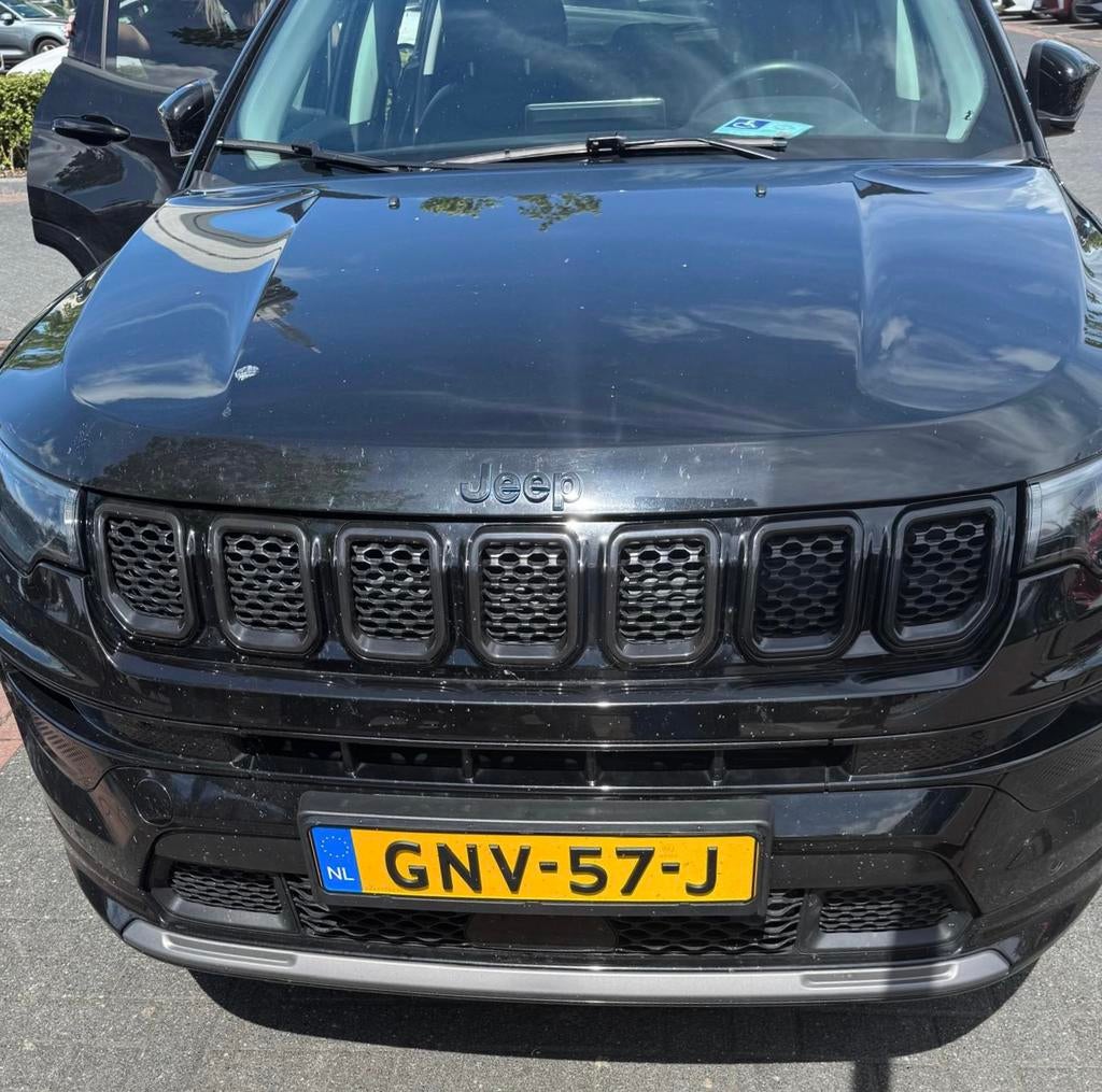 Jeep Compass 1.3T 4XE 240pk 4wd S Aut 2022 Zwart, Automaat, 1250 kg, 4 cilinders, Lichtsensor