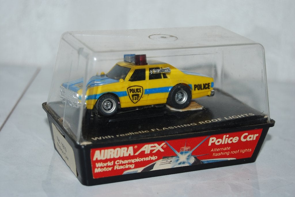 Aurora AFX Police Car No. 1979, Ophalen of Verzenden, Gebruikt, Auto