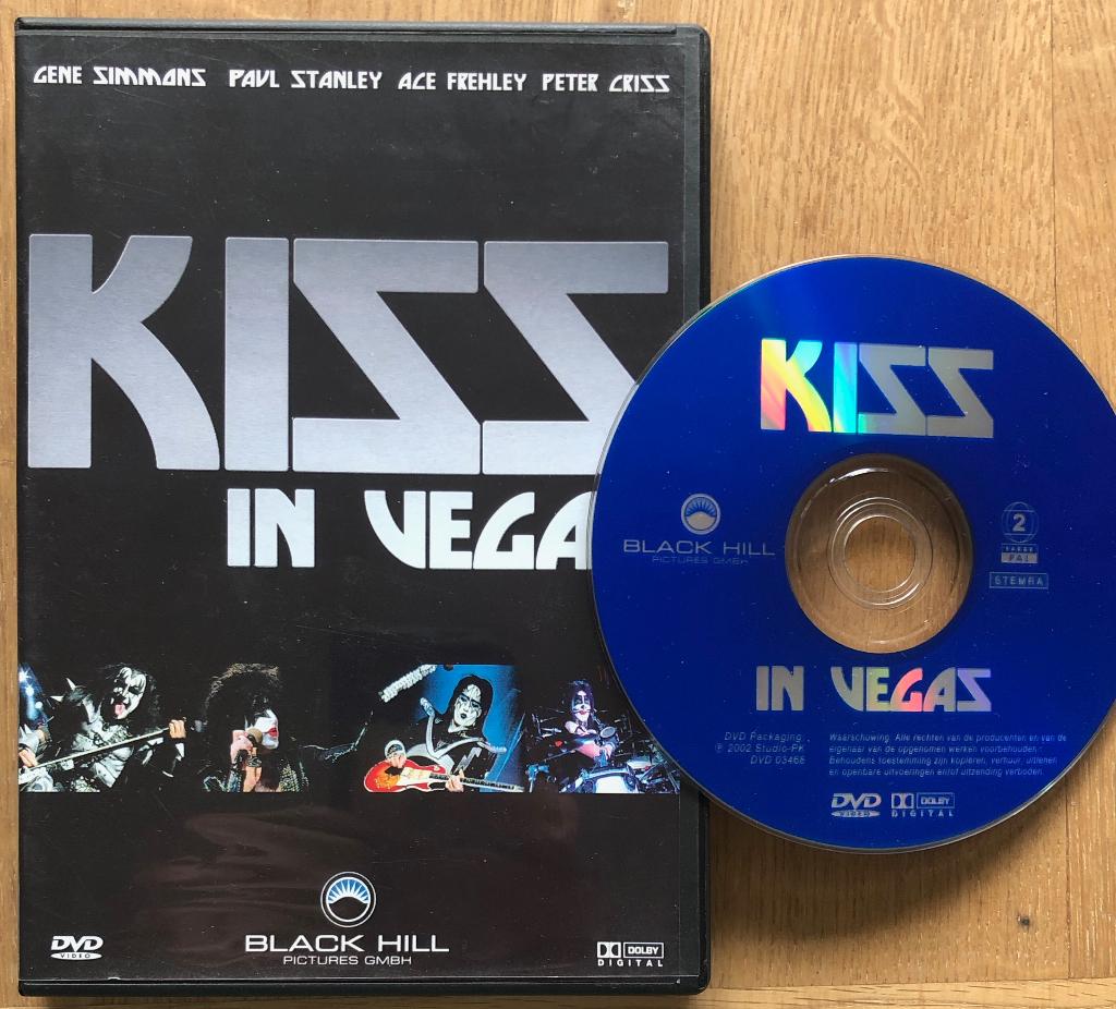 KISS - Kiss in Vegas ( DVD ), Cd's en Dvd's, Dvd's | Muziek en Concerten, Zo goed als nieuw, Vanaf 16 jaar, Ophalen of Verzenden