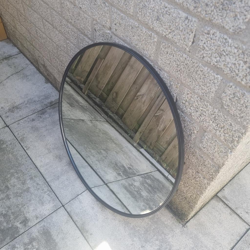 Ronde spiegel 80 cm diameter, Ophalen
