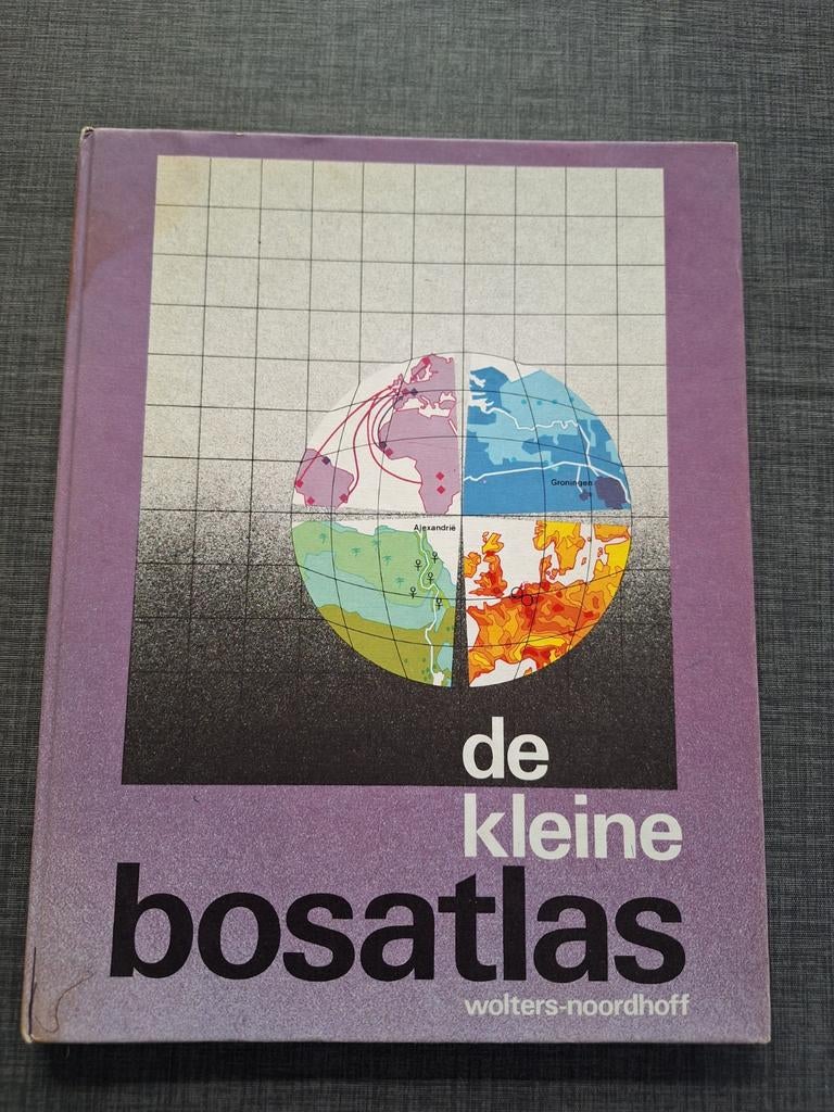 De kleine bosatlas wolters-noordhof 1978 81 bladzijden, Gelezen, Bosatlas, Ophalen of Verzenden, 1800 tot 2000