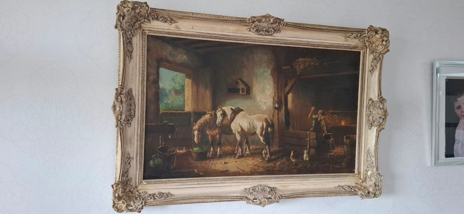 Origineel Nederlands schilderij, handgeschilderd rond 1940., Overige stijlen, Ophalen of Verzenden, Gesigneerd, Olieverf