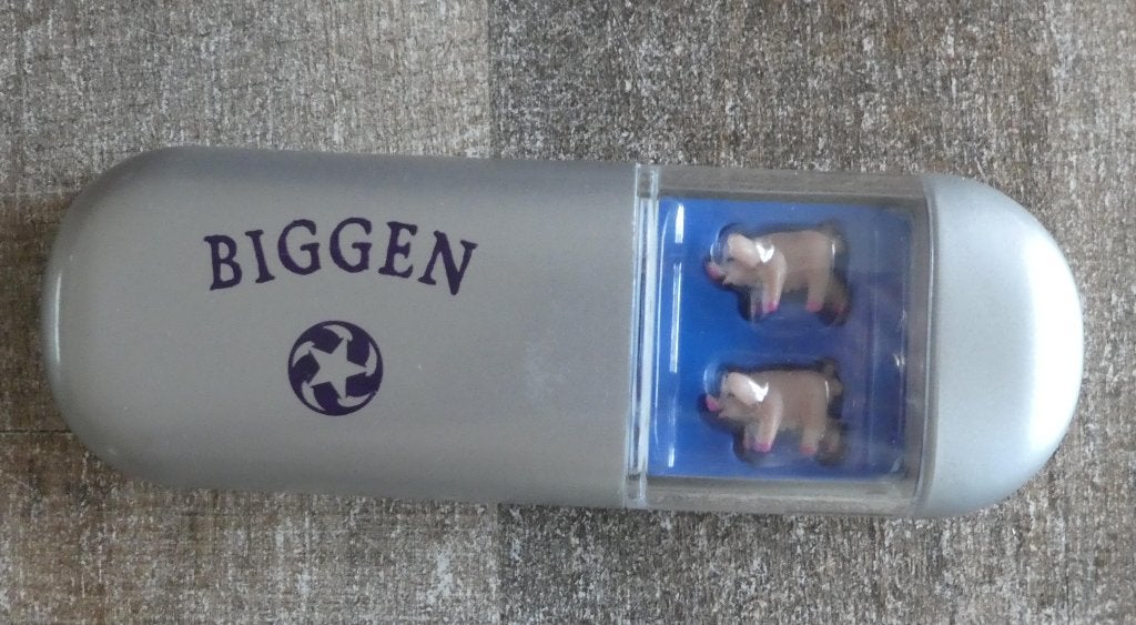Winning Moves Biggen spel dobbelspel vanaf 8 jaar, Ophalen of Verzenden, Zo goed als nieuw, Winning Moves, Een of twee spelers