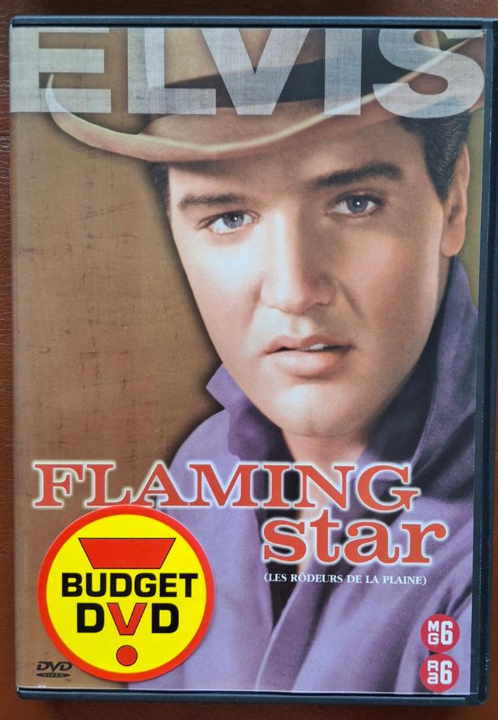 Elvis Presley - Flaming Star (Budget DVD), Vanaf 6 jaar, Ophalen of Verzenden, Gebruikt, Overige genres