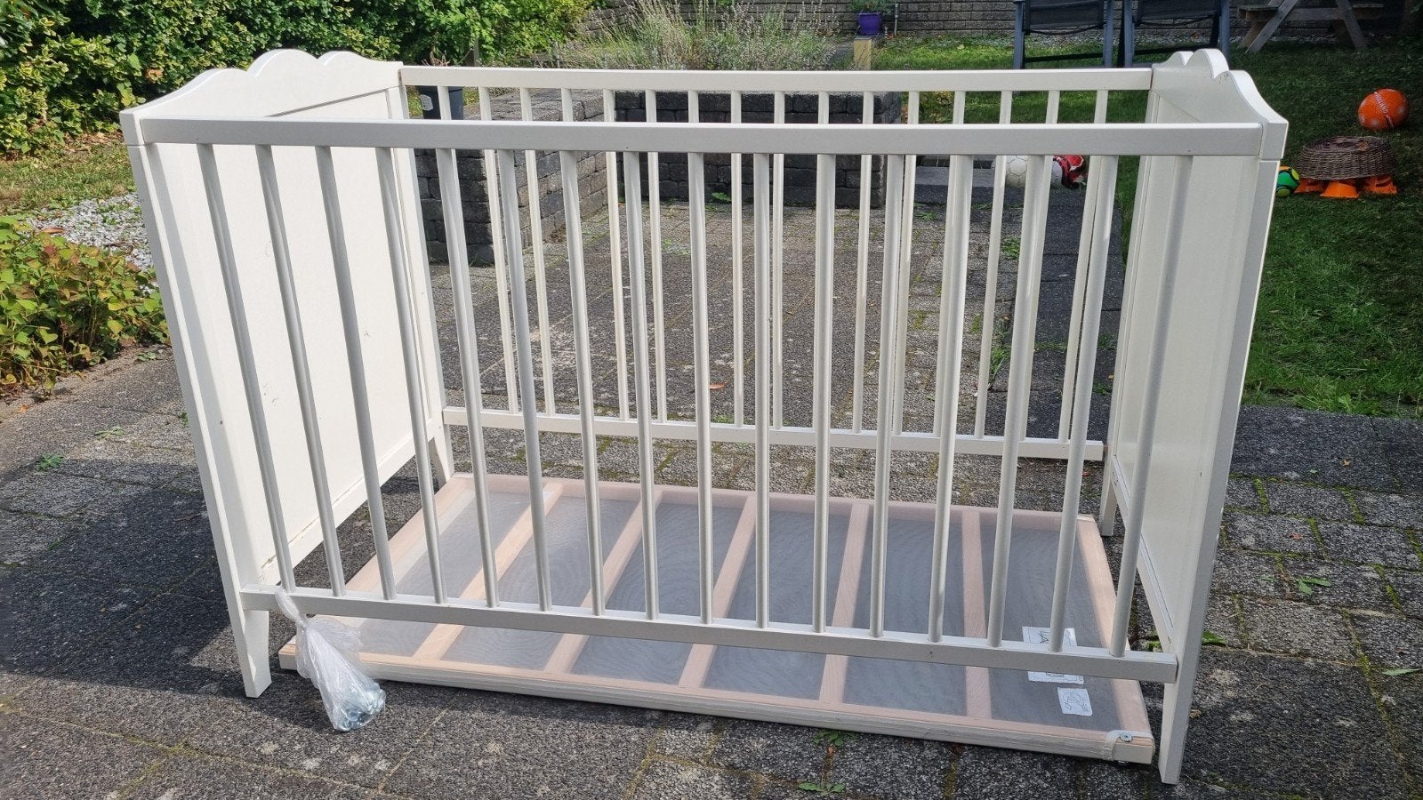 IKEA babybedje, Ophalen, Gebruikt