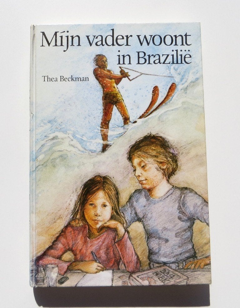 Vintage Lemniscaat 2751: Mijn vader woont in Brazilië 12+, Non-fictie, Ophalen of Verzenden, Zo goed als nieuw, Thea Beckman