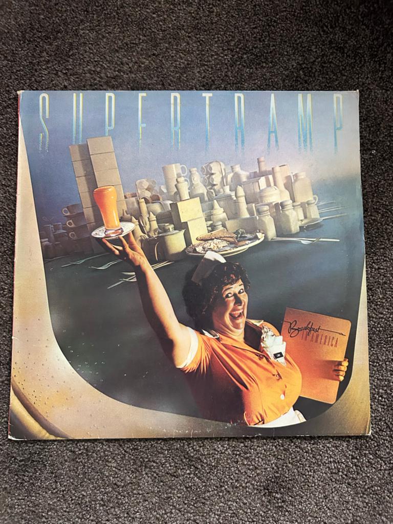 Supertramp - Breakfast in America LP (1979), Cd's en Dvd's, Vinyl | Rock, Ophalen of Verzenden, Gebruikt