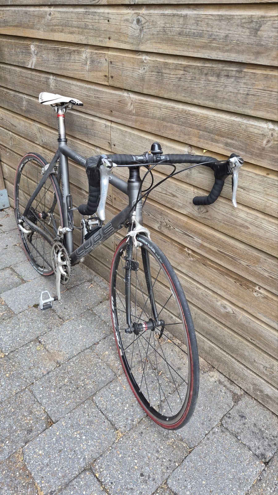 Cube racefiets, Fietsen en Brommers, Fietsen | Racefietsen, Gebruikt, Velgrem, Aluminium, Meer dan 20 versnellingen