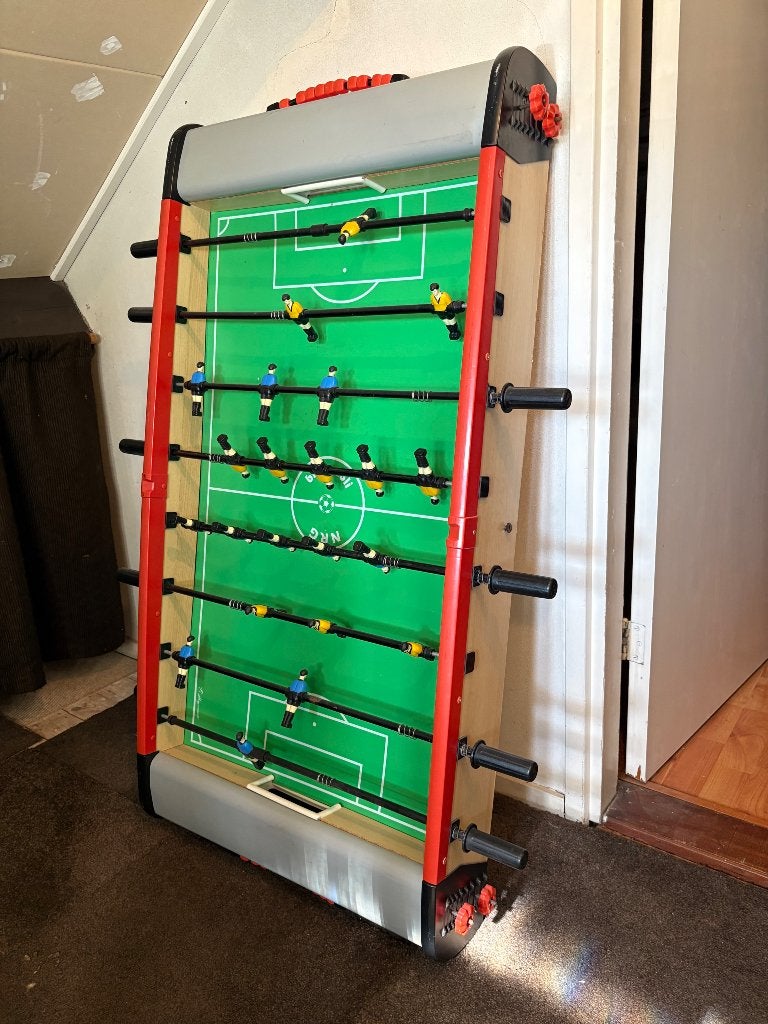 Voetbaltafel, Ophalen, Gebruikt