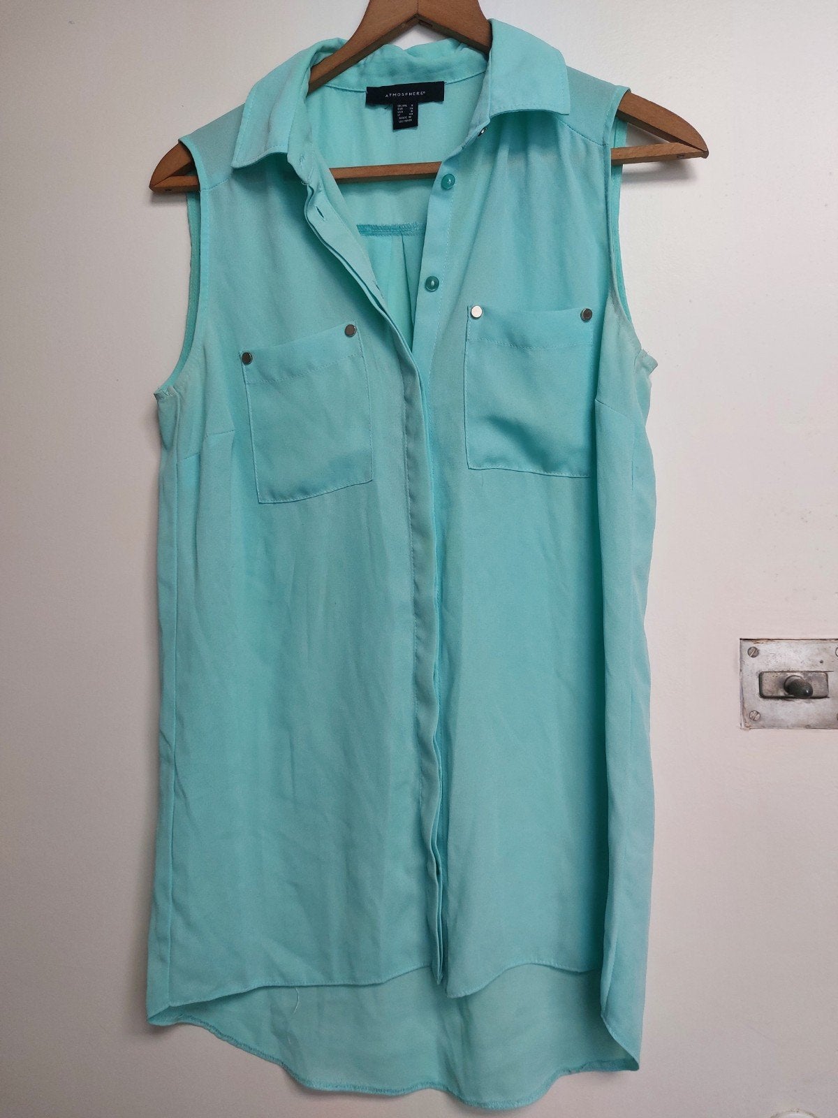 Mouwloze blouse Atmosphere, maat 36, bieden, Ophalen of Verzenden, Zo goed als nieuw, Maat 36 (S)
