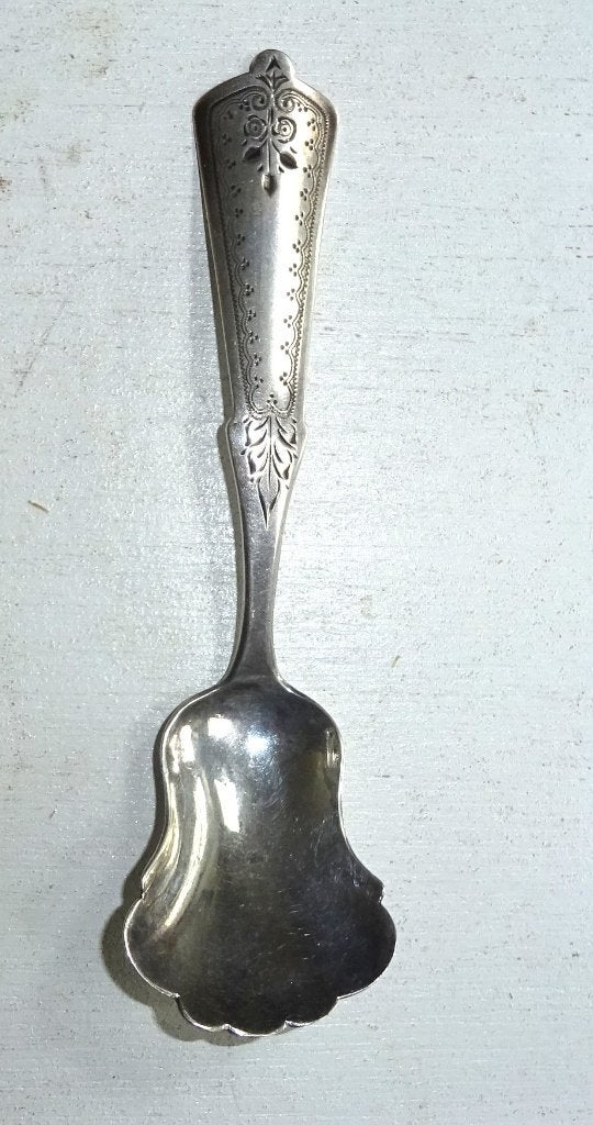 Antieke zilveren suikerschep 1887, Ophalen of Verzenden