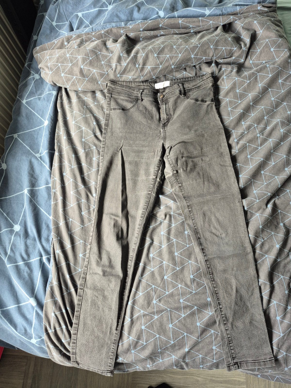 Mango skinny jeans grijs W30 - W32, Mango, Ophalen of Verzenden, W30 - W32 (confectie 38/40), Grijs
