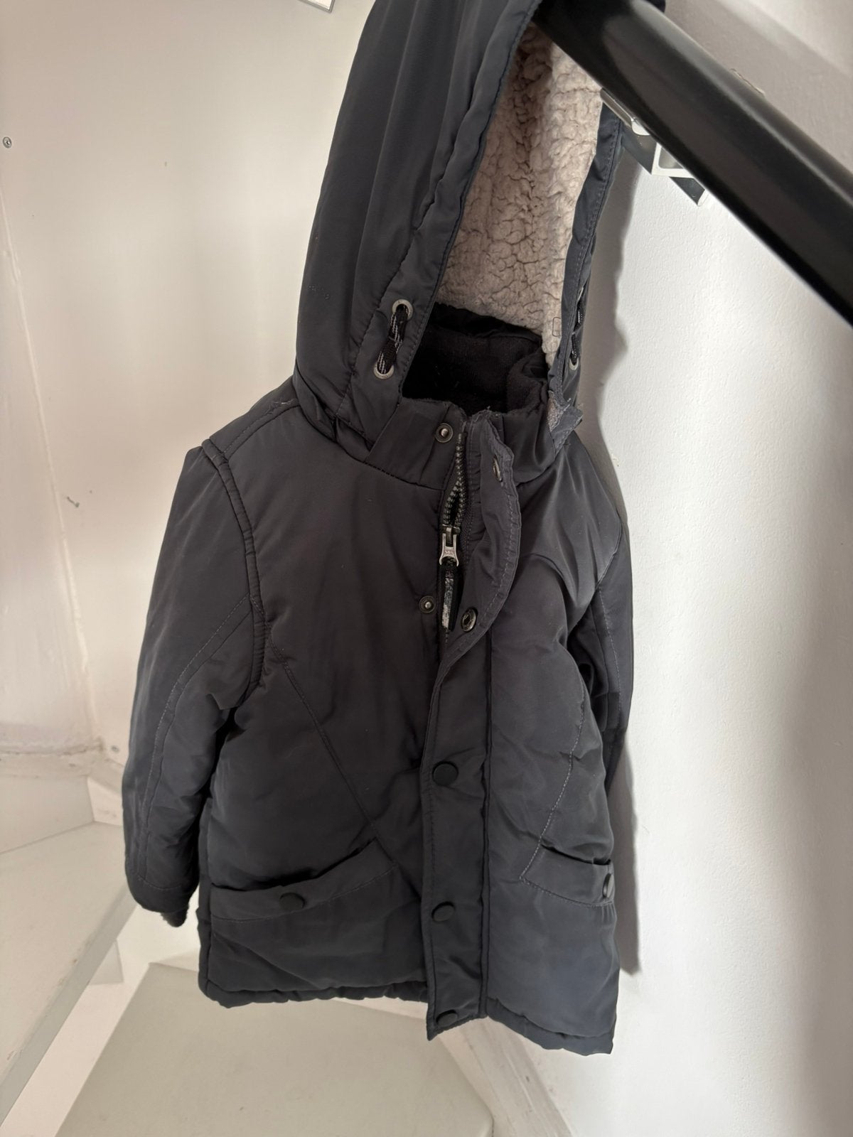 Jongens winterjas / parka maat 92, Kinderen en Baby's, Ophalen of Verzenden, Zo goed als nieuw, Jongen, Jas