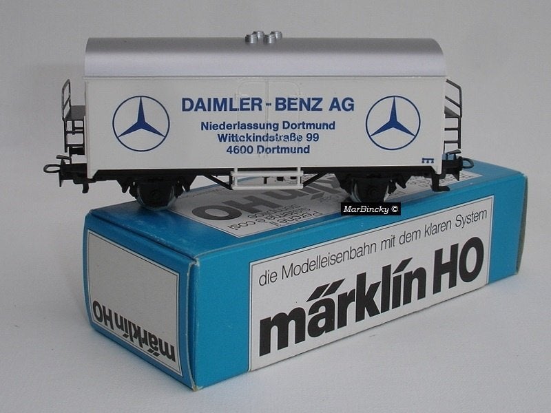 Märklin 4415 Daimler-Benz Niederlassung Dortmund Koelwagen !, Gelijkstroom of Wisselstroom, Wagon, Ophalen of Verzenden, Zo goed als nieuw