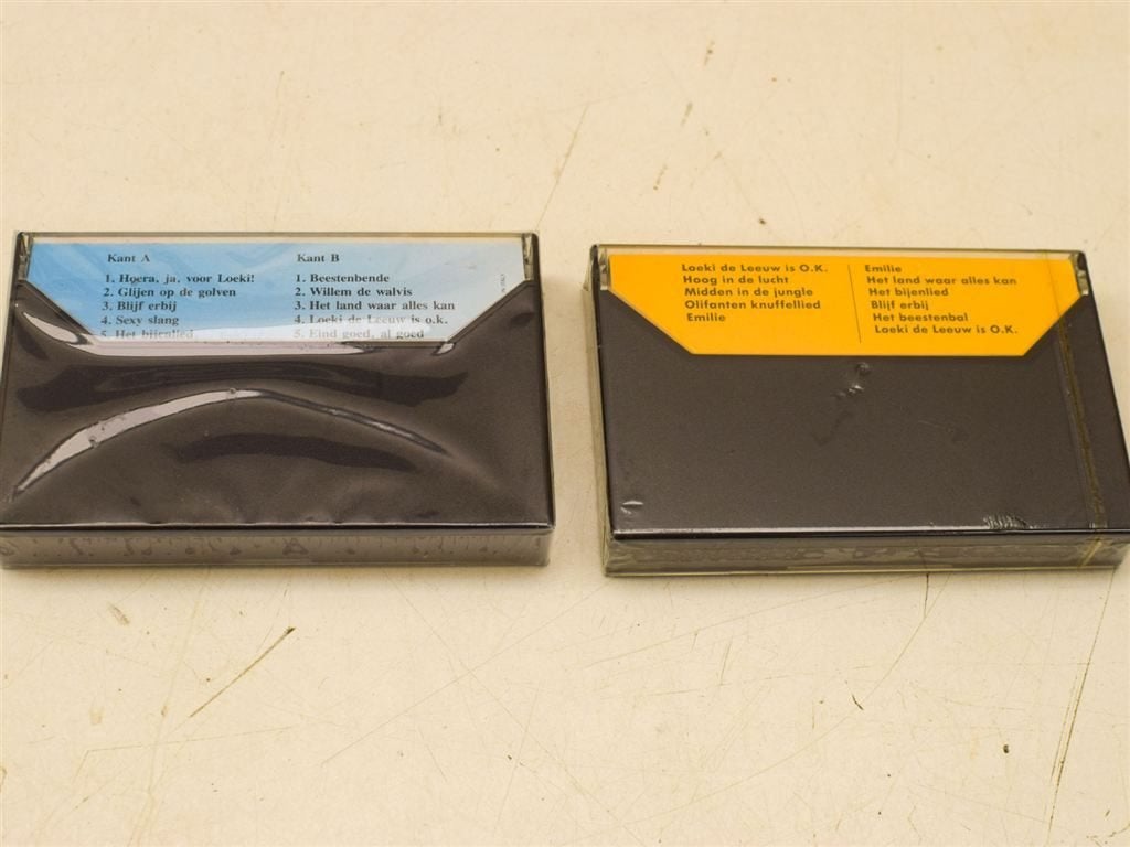 2 stuks Loeki cassettebandjes 51600, Ophalen of Verzenden, Gebruikt, Overige genres, 1 bandje